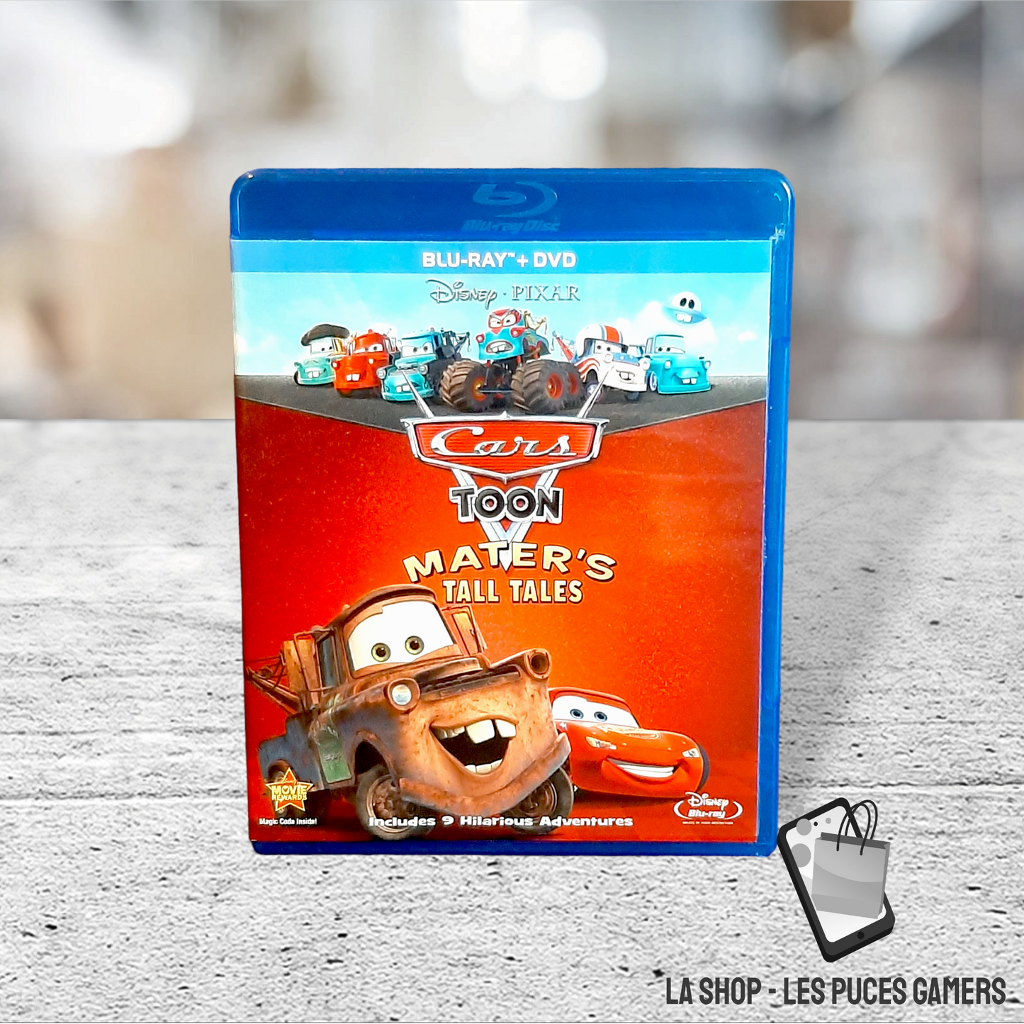 Les Bagnoles Animees: Les fabuleuses histoires de Mater / Cars Toon: Mater's Tall Tales (Dvd seulement)