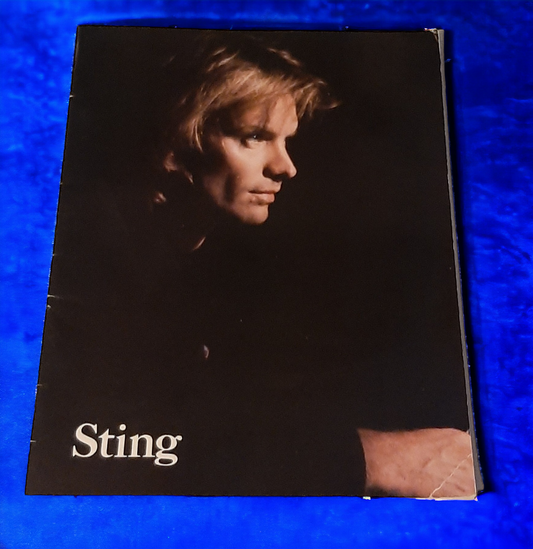 Programme Tournée Sting 1987-1988