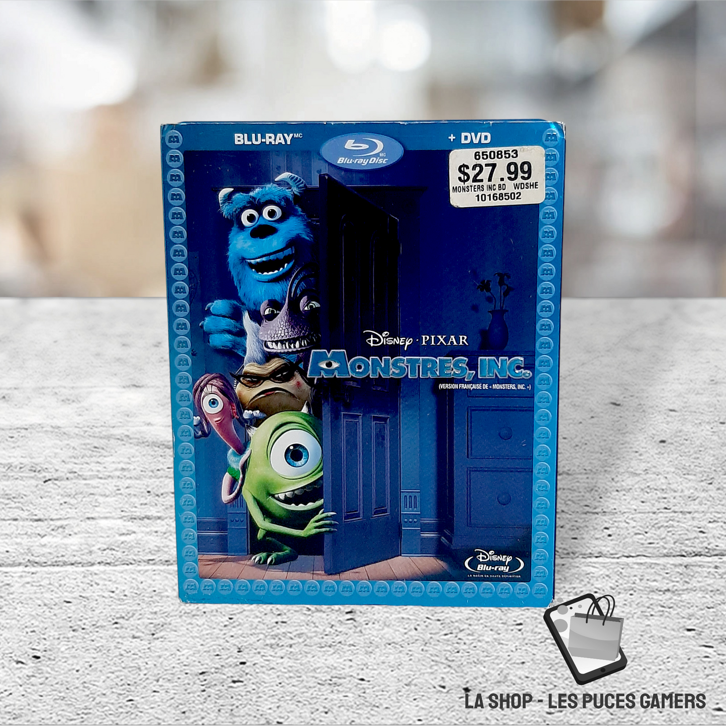 Monstres & Cie / Monsters Inc. (blu-ray / dvd)