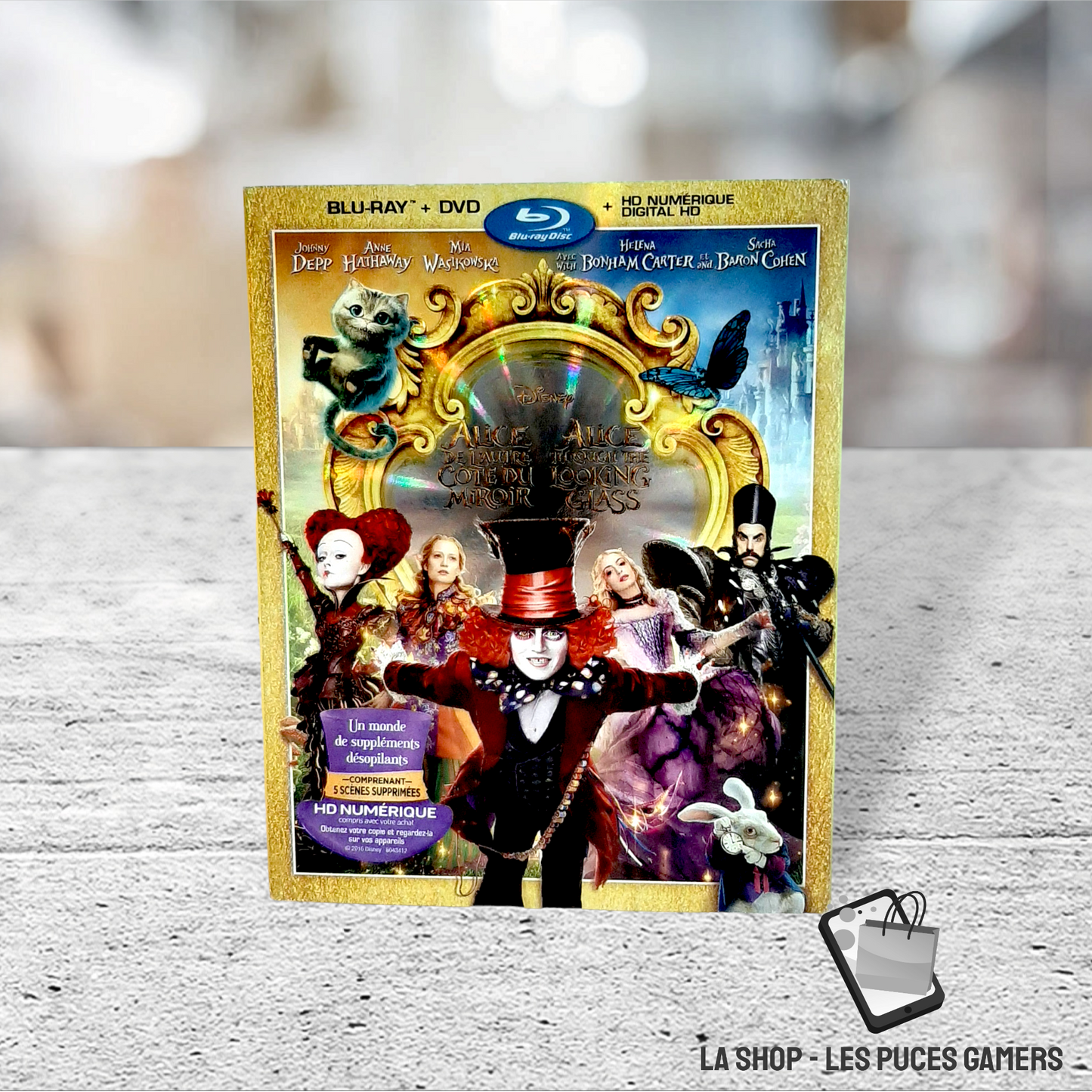 Alice De L'Autre Côté Du Miroir / Alice Through The Looking Glass (blu-ray / dvd)