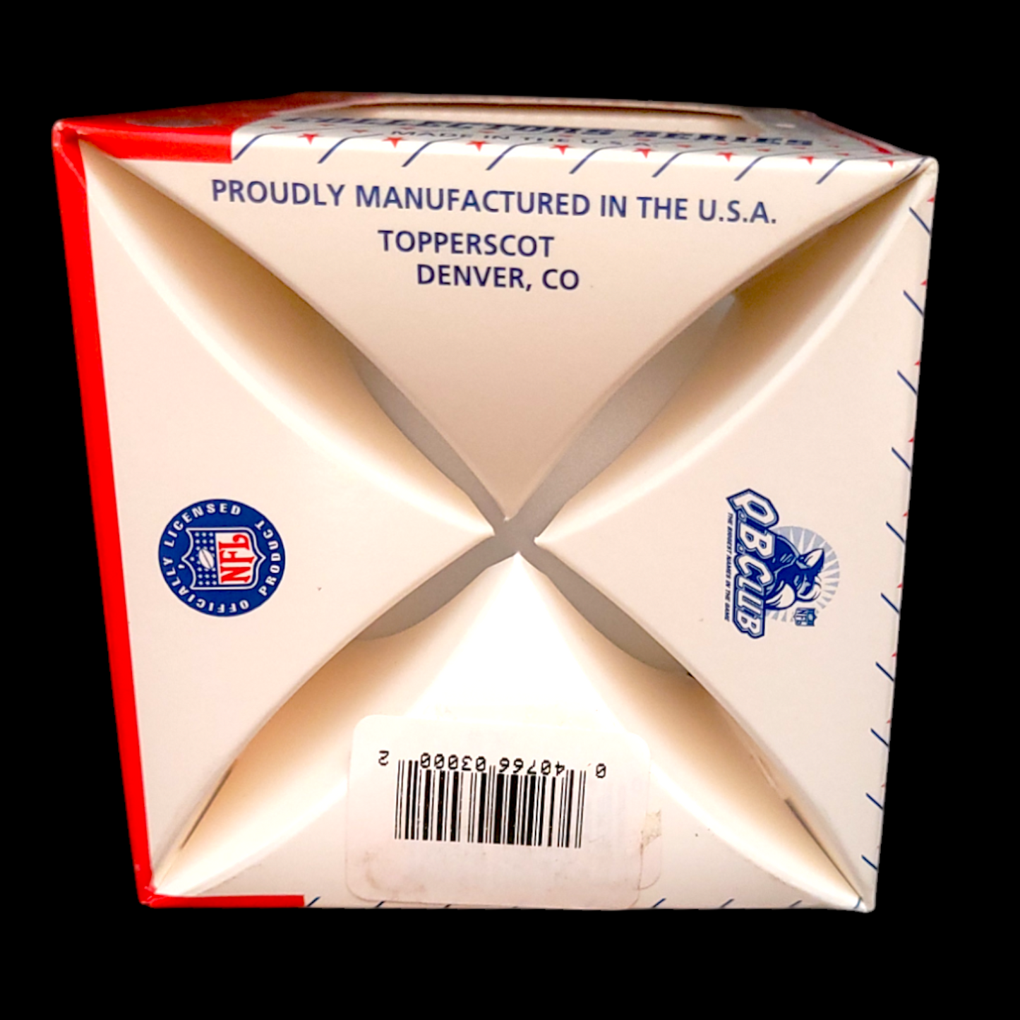 Ornement de Noël NFL Minnesota Vikings – Série Collectionneurs 2005 (Neuf en boîte)