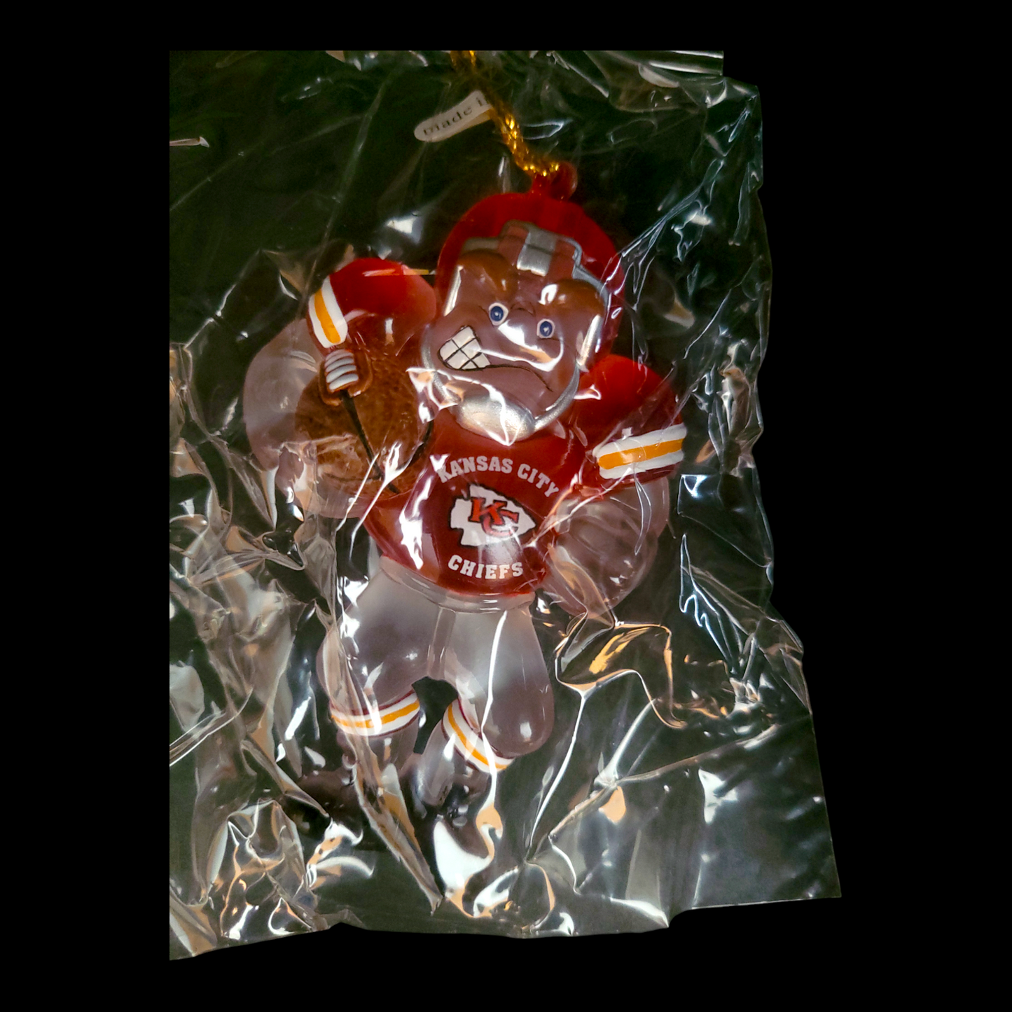 Kansas City Chiefs – Ornement de Noël Running Back en Acrylique – NFL – SC Sports