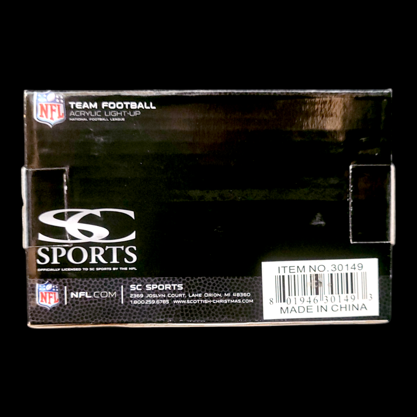 Décoration de Noël NFL – St. Louis Rams (SC Sports)