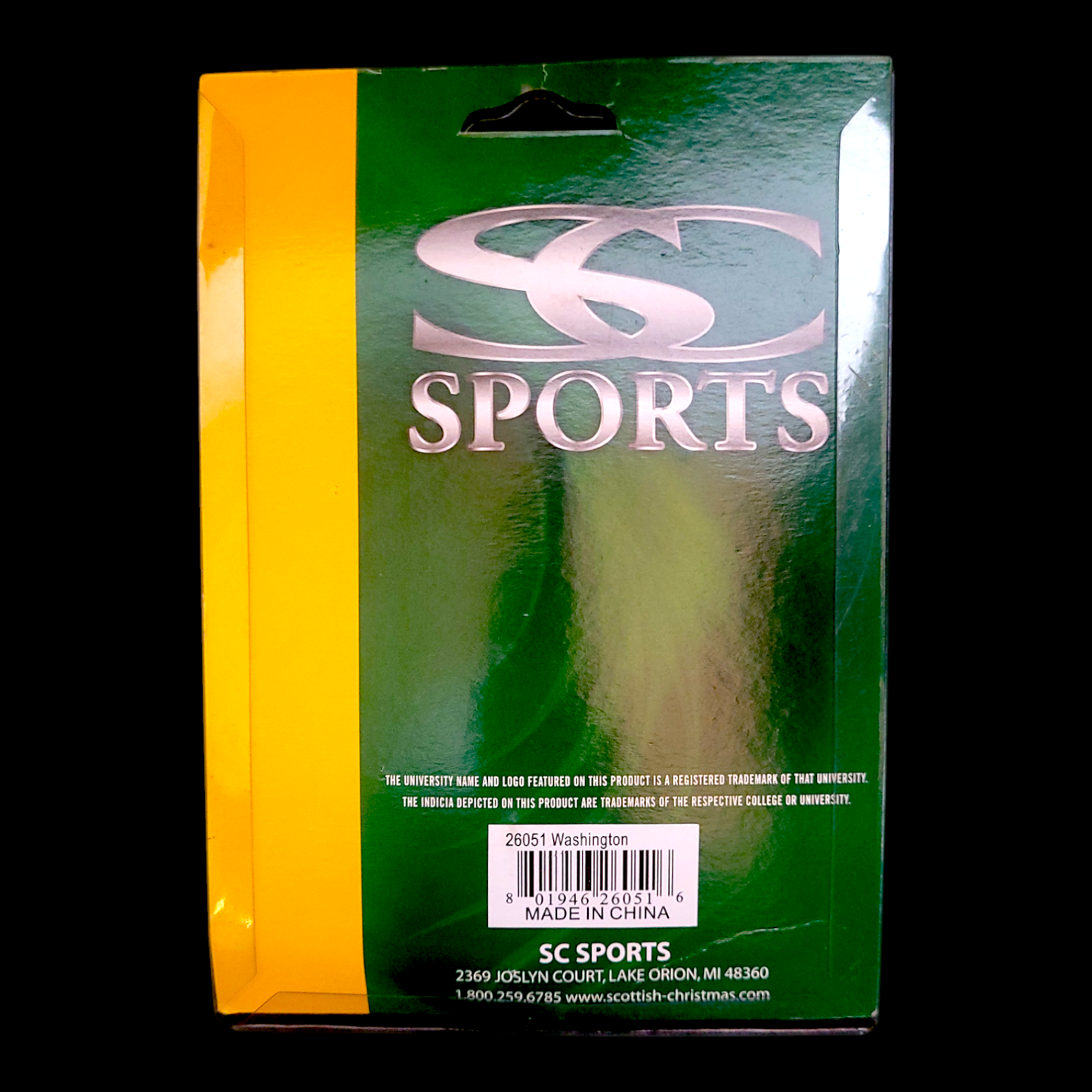 Veilleuse – Washington Huskies – NCAA – SC Sports – Produit licencié