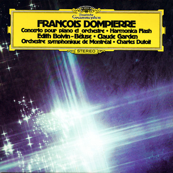François Dompierre - Concierto para piano y orquesta VG+/VG