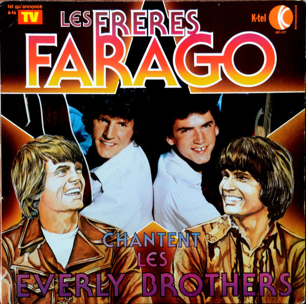 Les Frères Farago - Chantent Les Everly Brothers VG+/VG+