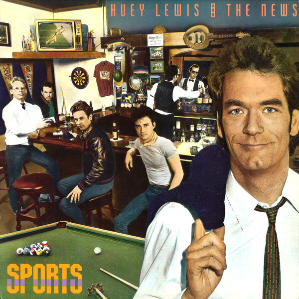Huey Lewis y las noticias - Deportes VG+/VG+