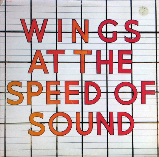 Wings - At The Speed Of Sound VG/VG