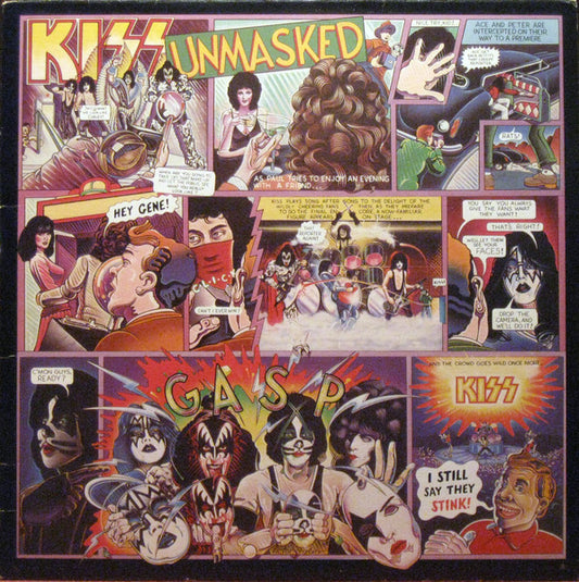 Kiss - Unmasked VG/VG