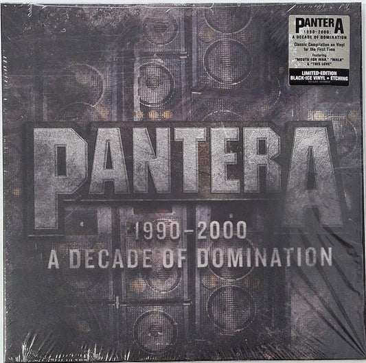 Pantera - 1990 - 2000 A Decade Of Domination (Black Ice Vinyl)