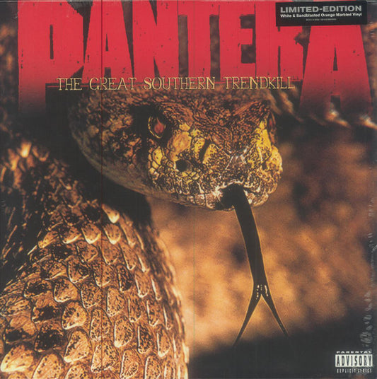 Pantera - The Great Southern Trendkill (limited edition white & orange marbled vinyl)