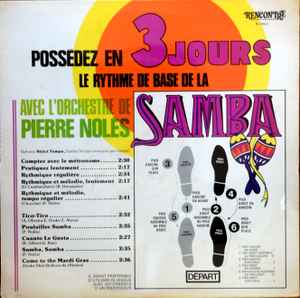 L'Orchestre De Pierre Nolès – Possedez En 3 Jours Le Rythme De Base De La Samba VG+/VG
