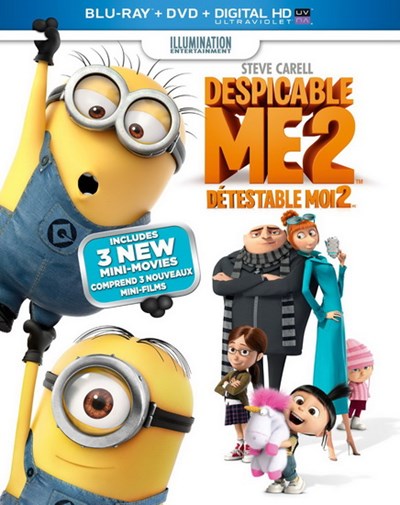 Détestable Moi 2 / Despicable Me 2 (blu-ray + dvd)