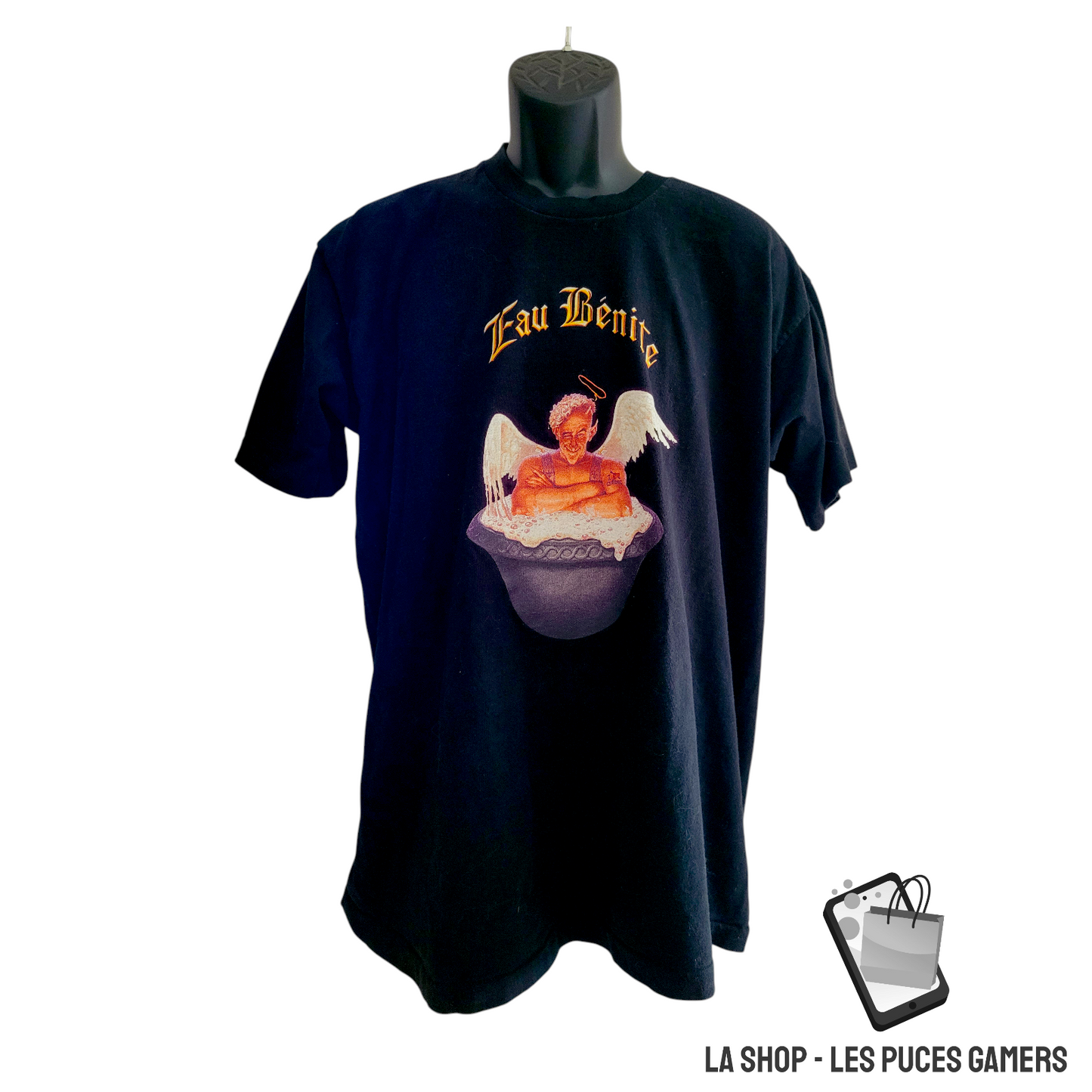 T-shirt Unibroue Eau Bénite – Homme – Noir – Taille XL