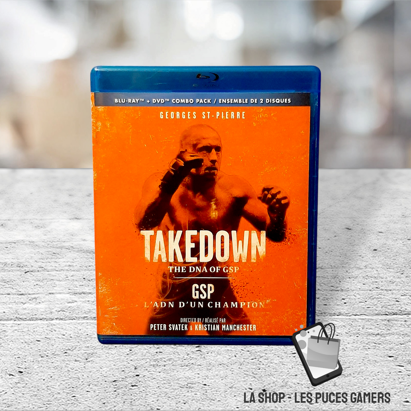 GSP : L'Adn D'Un Champion / Takedown : The Dna Of GSP (blu-ray + dvd)