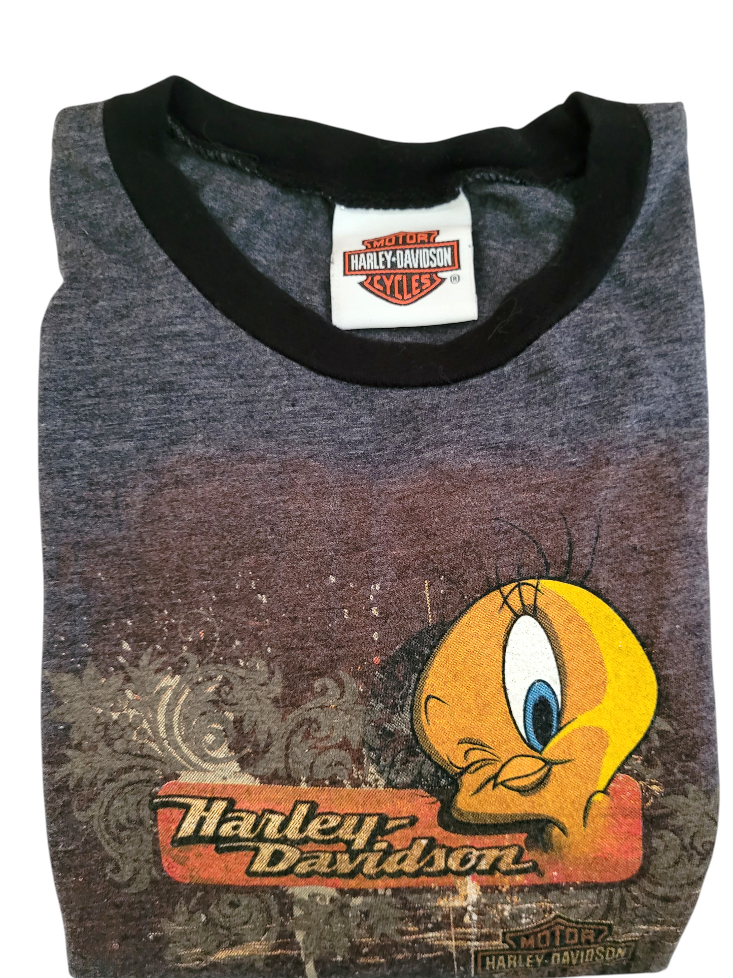 Harley Davidson – T-shirt Femme Gris – Taille M – Frontier Lincoln Nebraska