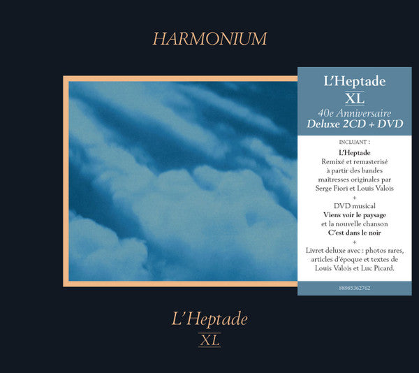 Harmonium - L'Heptade XL (2 cd + 1 dvd) VG+/VG+