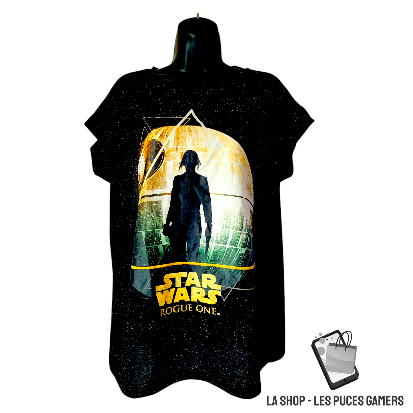 T-shirt Star Wars Rogue One – Femme – Noir – Taille XXL – Produit officiel