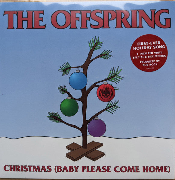 The Offspring - Christmas (Baby Please Come Home) (7" vinyle rouge)