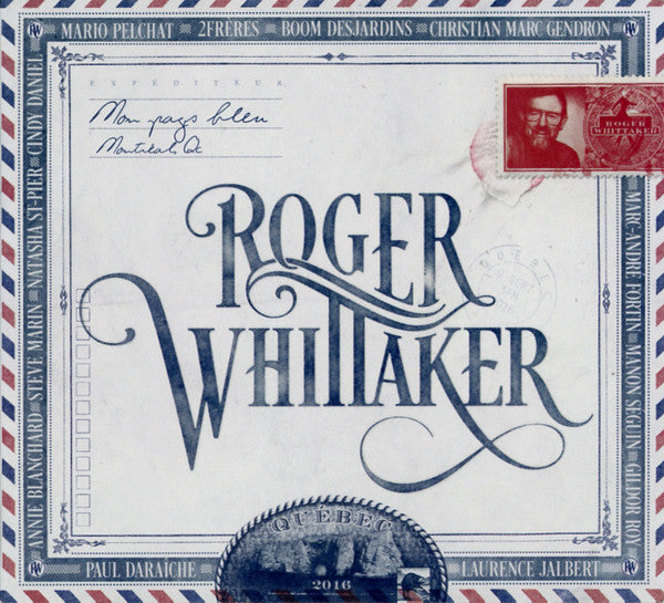 Artistes Variés – Roger Whittaker - Mon Pays Bleu VG+/VG+
