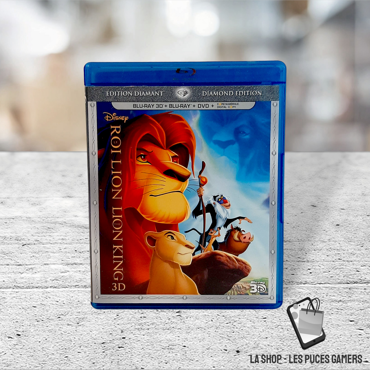 Le Roi Lion / The Lion King (blu-ray 3d / blu-ray / dvd)
