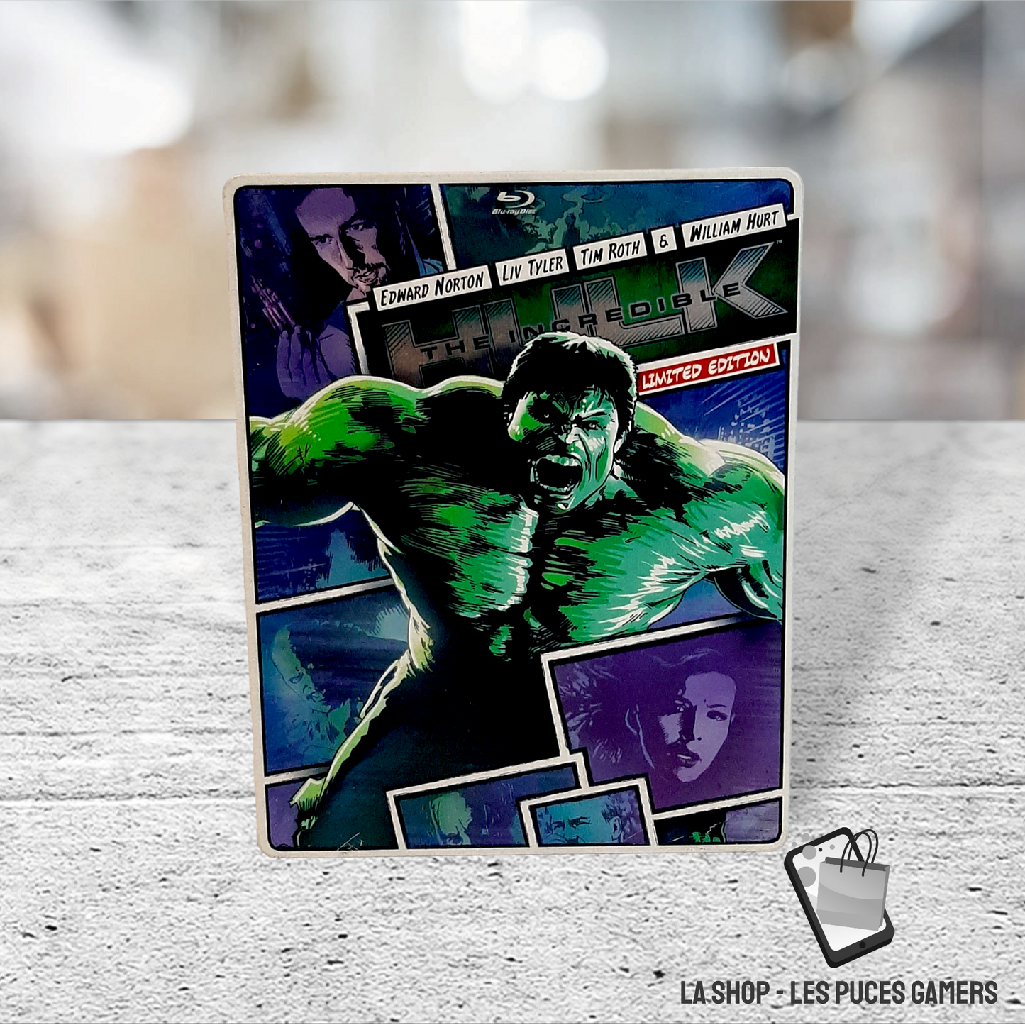 The Incredible Hulk (blu-ray / dvd) limited edition (steelbook)