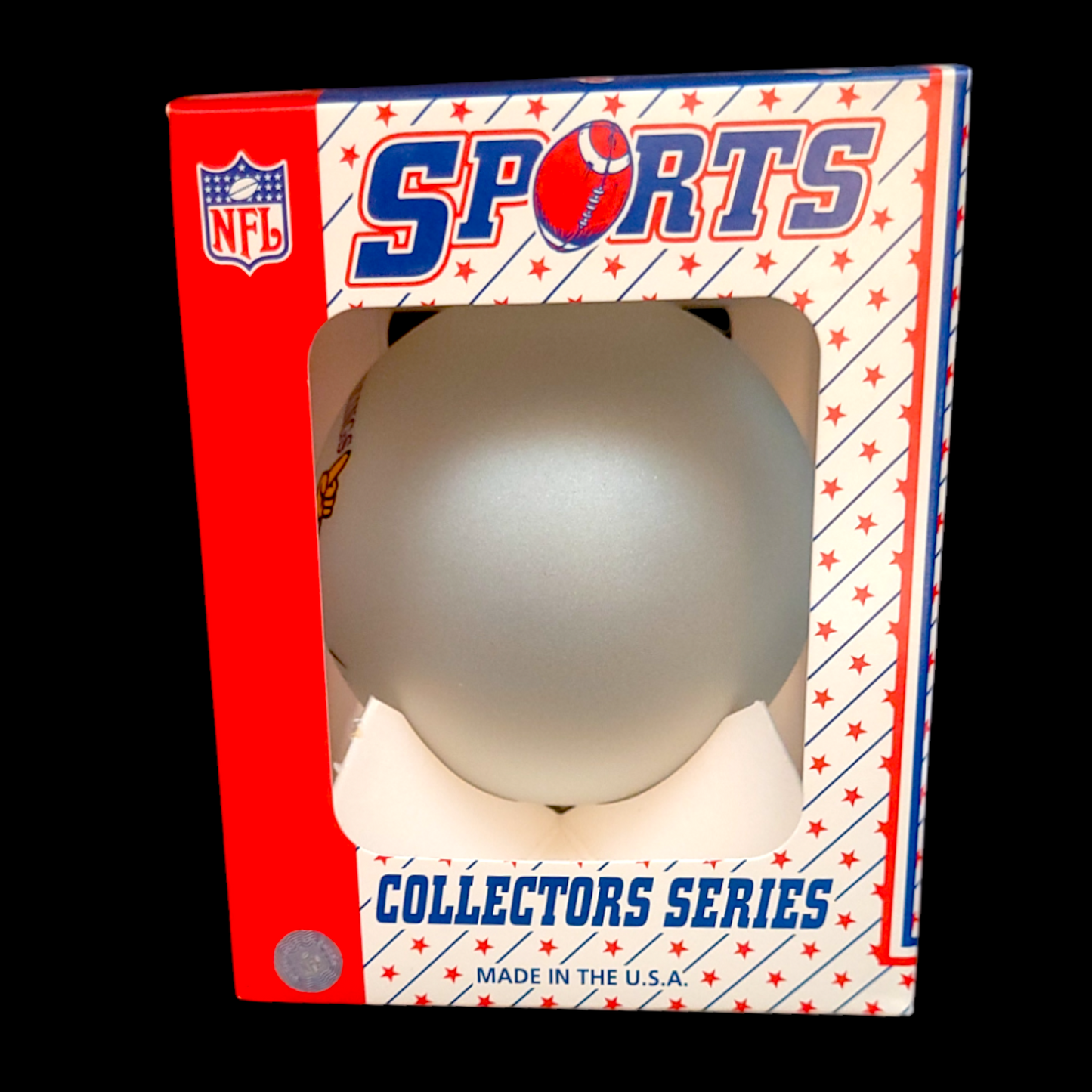 Ornement de Noël NFL Minnesota Vikings – Série Collectionneurs 2005 (Neuf en boîte)