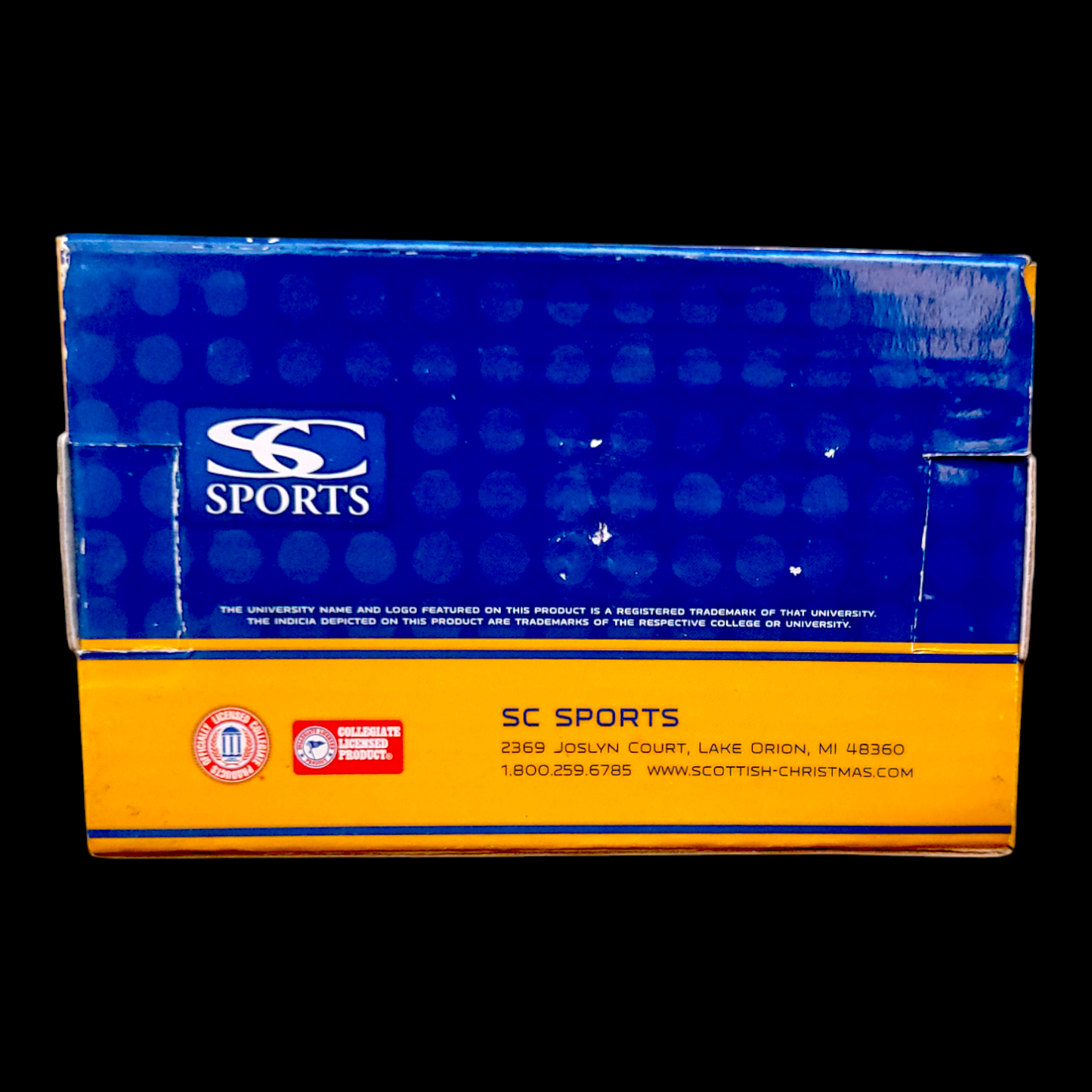 Missouri Tigers – Décoration de Noël en acrylique – SC Sports – Produit officiel