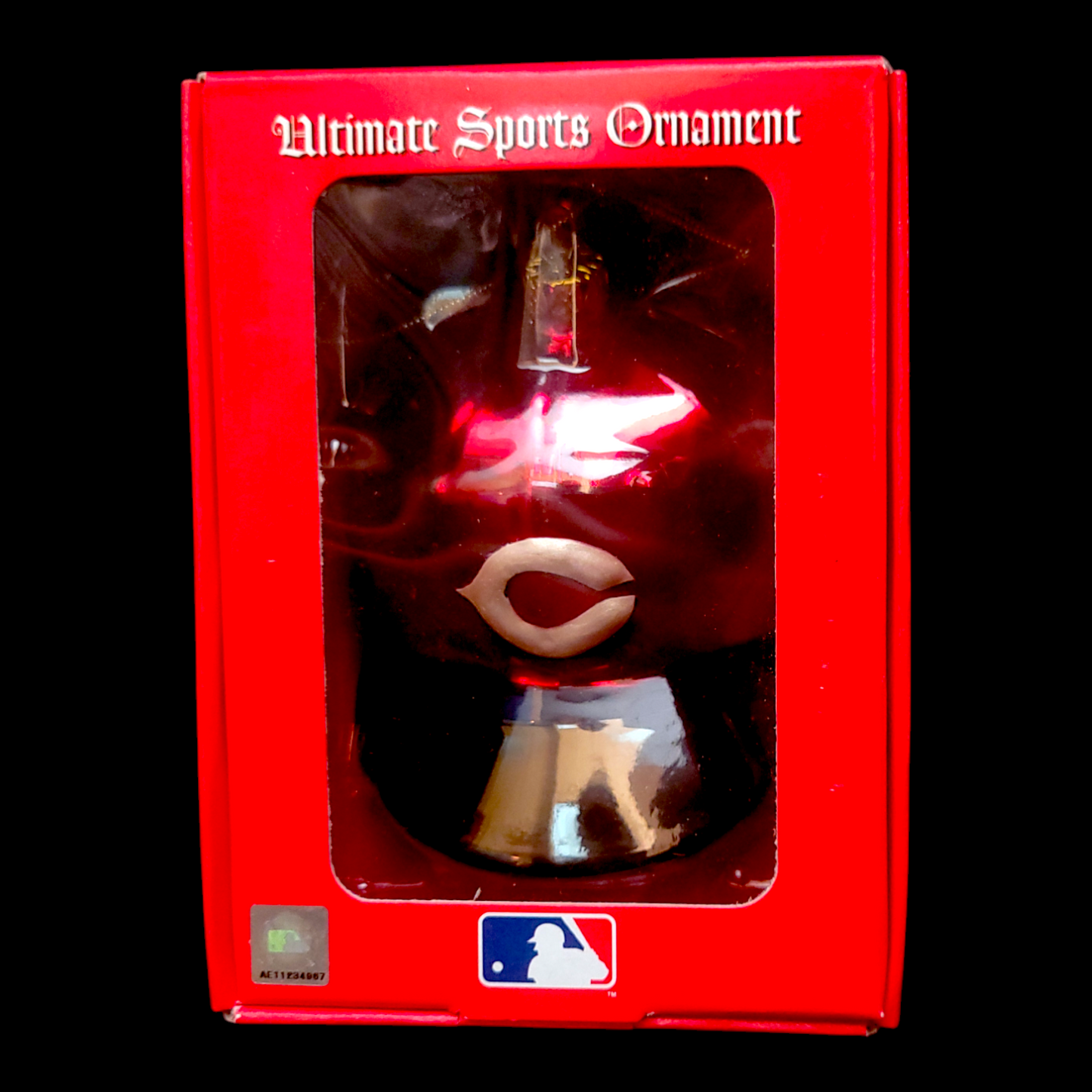 Ornement de Noël MLB Cincinnati Reds –  Casquette – Neuf en boîte