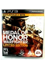 Medal Of Honor Warfighter Limited Edition