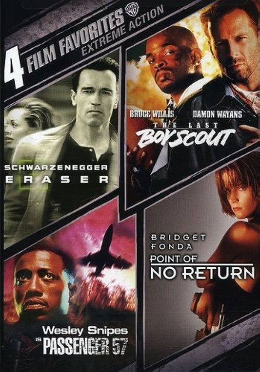 4 películas favoritas: acción extrema / 4 películas favoritas: acción extrema