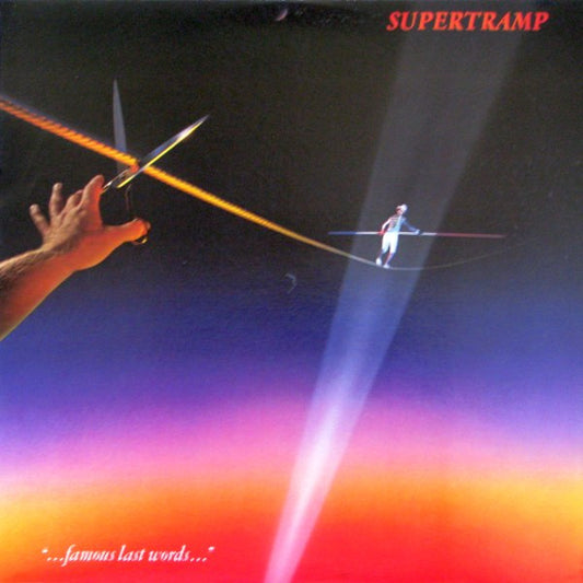 Supertramp ‎– "...Famous Last Words..." VG+/VG+