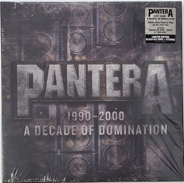 Pantera - 1990 - 2000 Una década de dominación (Vinilo Black Ice)