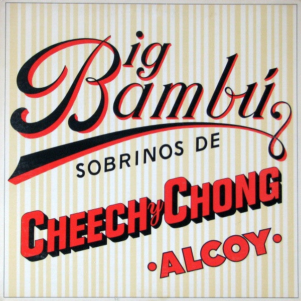 Cheech &amp; Chong ‎– Gran Bambú VG+/VG+