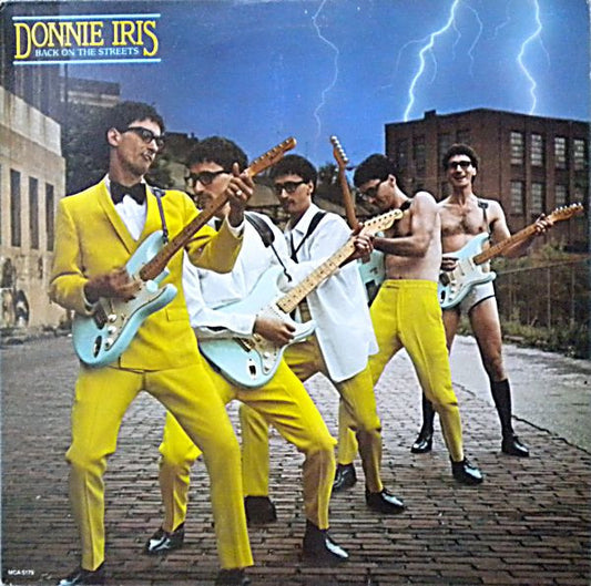 Donnie Iris - Back On The Street VG+/G+