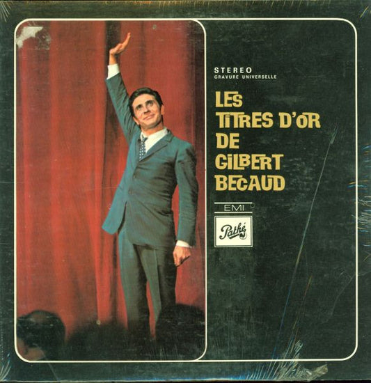 Gilbert Bécaud ‎– Les Titres D'Or De Gilbert Becaud VG+/VG