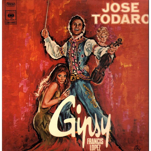 Francis Lopez - José Todaro ‎– Gipsy VG/VG+