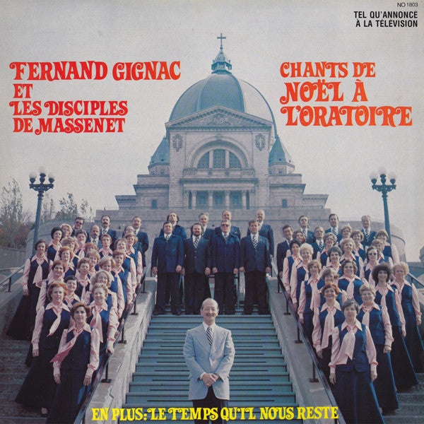 Fernand Gignac Et Les Disciples De Massenet – Chants De Noël À L'Oratoire VG/VG+