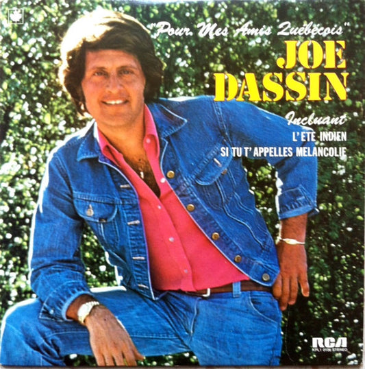 Joe Dassin - For My Quebec Friends VG+/VG