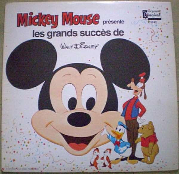 Mickey Mouse ‎– Les Grands Succès De Walt Disney VG+/VG+