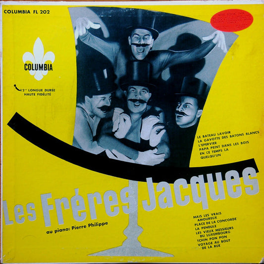 Les Frères Jacques ‎– Les Frères Jacques VG/G