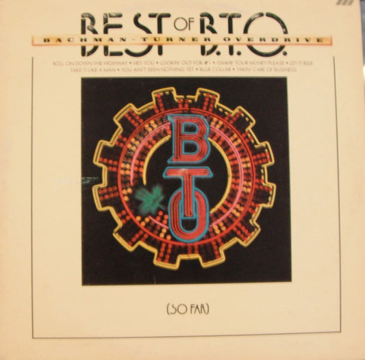 Bachman-Turner Overdrive - Best Of BTO (So Far) VG/VG+