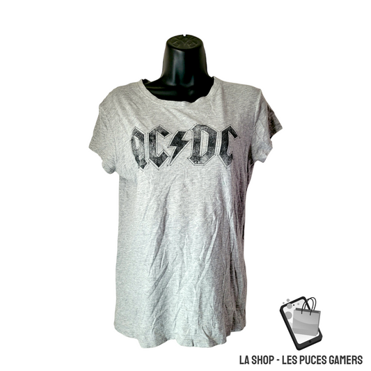 T-shirt AC/DC Femme – Taille Large
