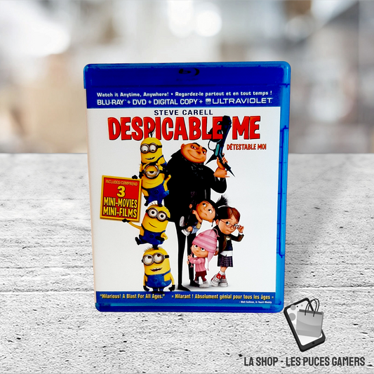 Detestable-Moi / Despicable Me (Bluray + Dvd)