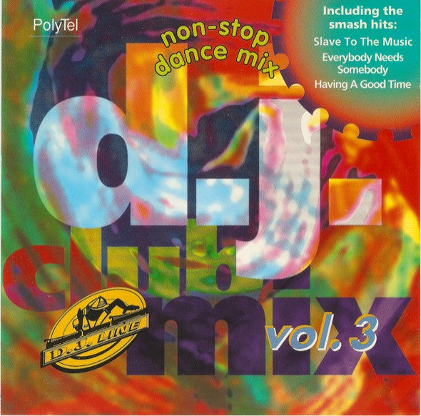 Various – D.J. Club Mix Vol. 3 VG+/VG+