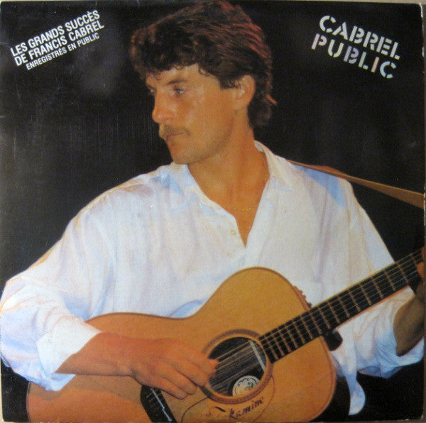Francis Cabrel - Cabrel Public VG+/VG+