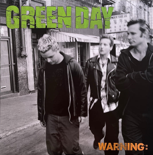 Green Day - Warning (vinyle vert)