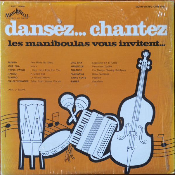 Les Maniboulas ‎– Dansez...Chantez, Les Maniboulas Vous Invitent... VG/VG+