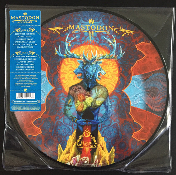 Mastodon - Blood Mountain (picture disc) NM/NM