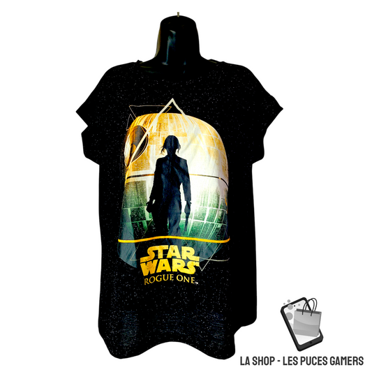 T-shirt Star Wars Rogue One – Femme – Noir – Taille XXL – Produit officiel